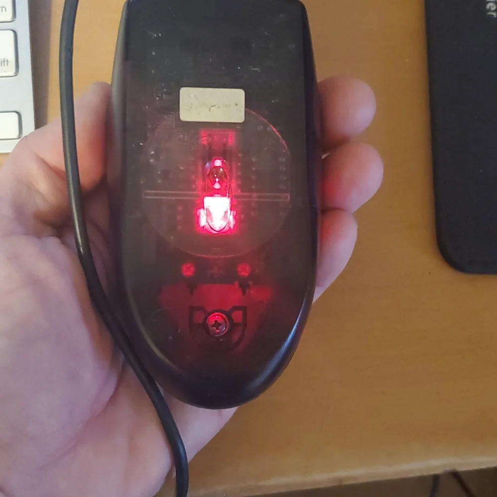 Logitech Corded Optical Mouse